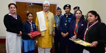 ایل جی کی سکائوٹس اینڈ گائیڈس کے متعلقین سے گفتگو