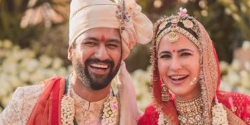 'وقت اڑتا ہے: وکی کوشل، کترینہ کیف نے شادی کی پہلی سالگرہ پر ان دیکھی تصویریں شیئر کیں