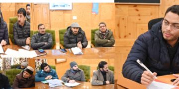 ضلع ترقیاتی کمشنرشوپیان کی ٹائون ڈرافٹ ماسٹر پلان اور دیرپا سٹی ڈیو لپمنٹ پلان میٹنگ کی صدارت