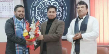 قومی اردو کونسل میں اردو اسپیکنگ یونین، ماریشس کے جنرل سکریٹری محمد علی توفیق کو استقبالیہ