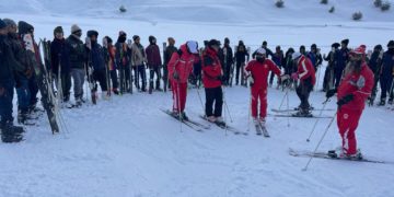 Sports Deptt.’s Skii Training Starts At Gulmarg