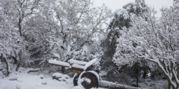 گریز سیکٹر میں ہلکی برفباری نے وادی ہنوز منتظر