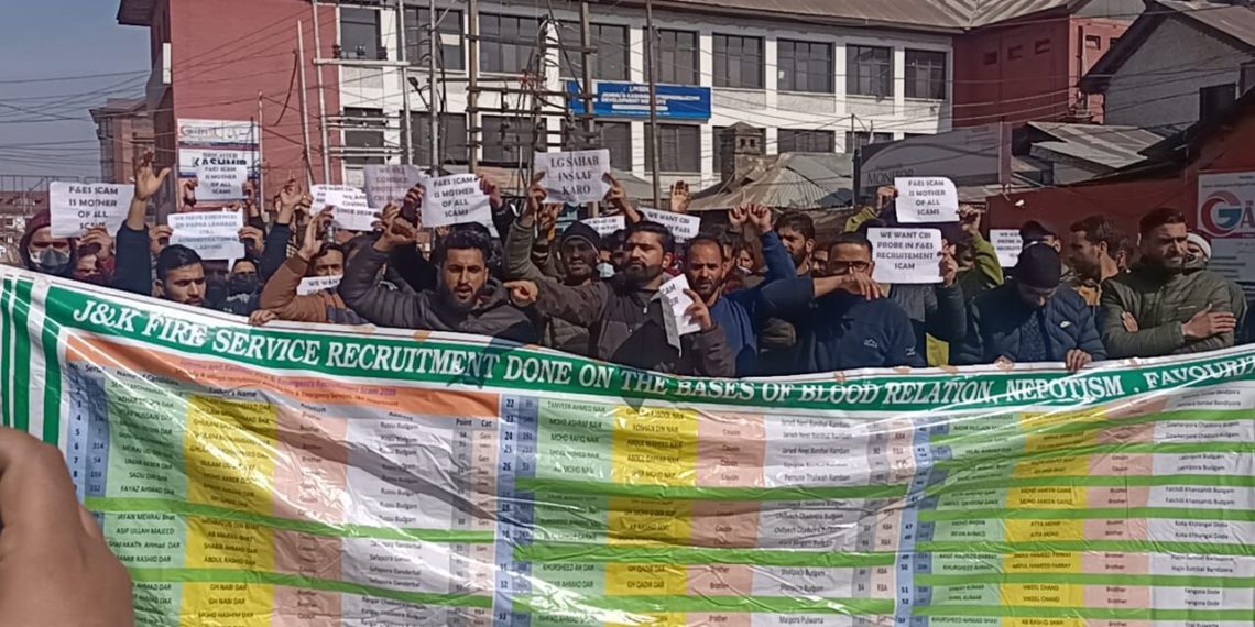 فائر اینڈ ایمرجنسی سروسز میں مختلف اسامیوں کیلئے بھرتی عمل پر سوالیہ نشان