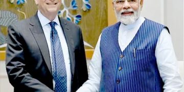 بل گیٹس وزیر اعظم مودی سےملاقی، بھارت کی ناقابل یقین ترقی پر تبادلہ خیال