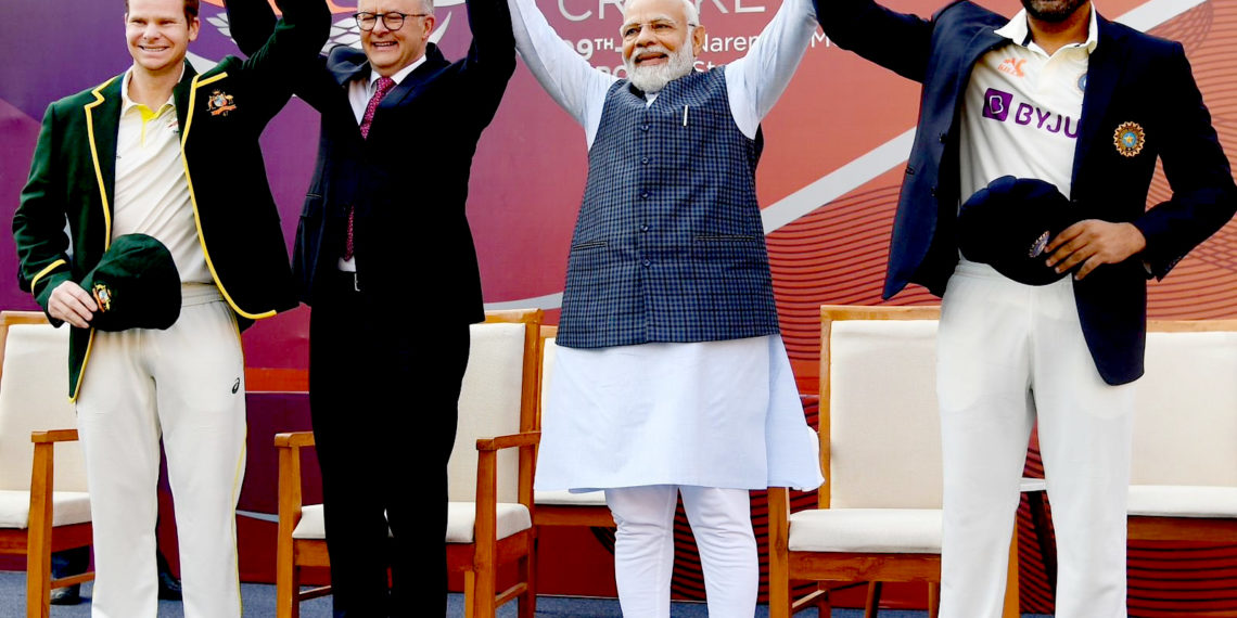 کرکٹ، ہندوستان اور آسٹریلیا میں ایک مشترکہ شوق ہے: وزیر اعظم