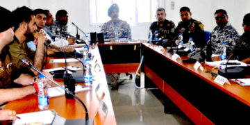 این ایس جی نے جموں ہوائی اڈے پر ہائی جیکنگ مخالف مشق کی