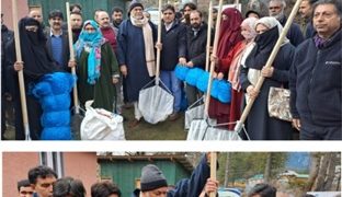 مرکزی وزیر نے ٹرائوٹ ریئرنگ یونٹ ٹنگمرگ کا دورہ کیا