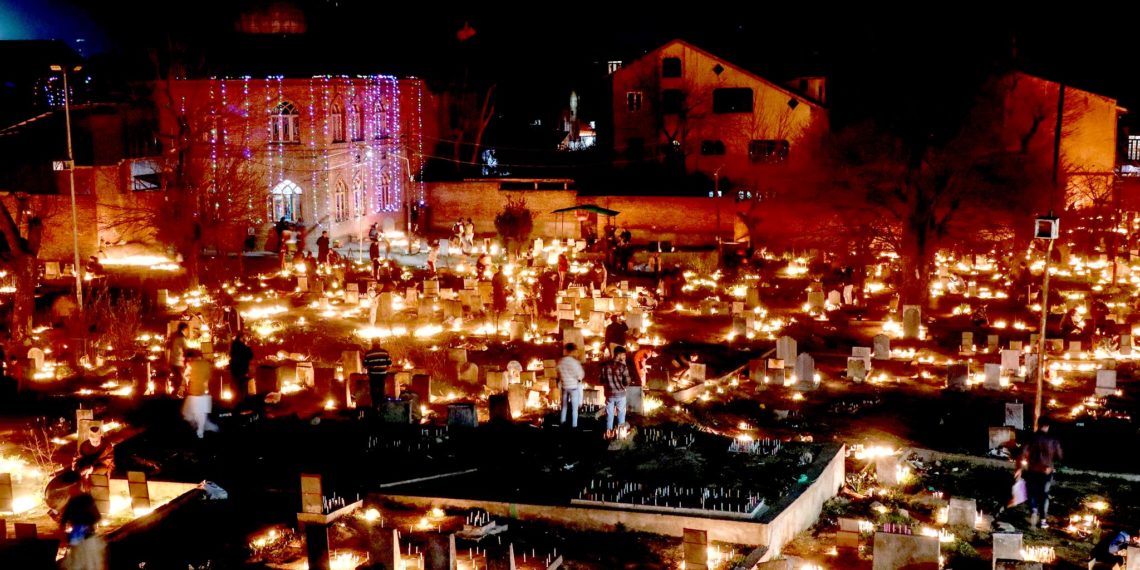 شب برأت:درگاہ حضرت بل میں بڑا اجتماع