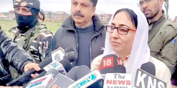 کشمیر میں امن، ترقی اور خوشحالی بی جے پی کی دین ہے۔ ڈاکٹر درخشان اندرابی