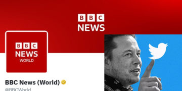 ٹویٹر نے بی بی سی کو "حکومت کی مالی اعانت سے چلنے والا میڈیا" کا نام دیا