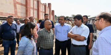 چیف سیکرٹری نے جموں میں جاری ترقیاتی کاموں کا کیا معائینہ