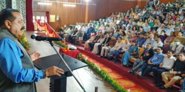 وزیر اعظم مودی نے ہندوستان میں پہلی بار احتیاطی صحت کو فوکس کیا ہے: ڈاکٹر جتیندر سنگھ