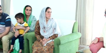 لیفٹیننٹ گورنر کی سنجے شرما کے لواحقین کیساتھ ملاقات