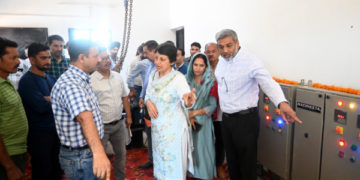 مرکزی سیکرٹری ڈی ڈی ڈبلیو ایس کا چک لالواور دھامور ۔ترلوک پور کا دورہ