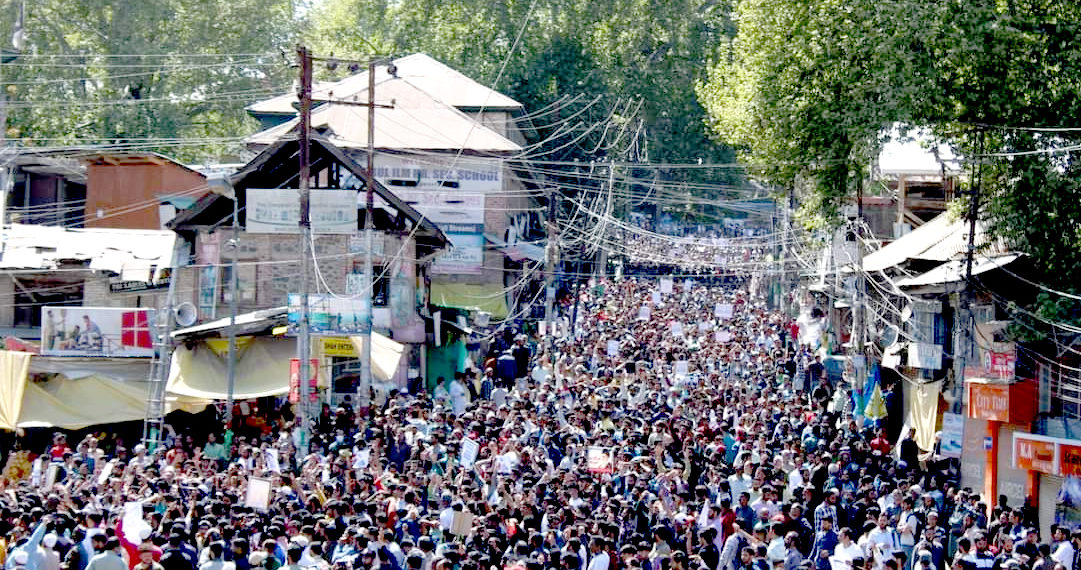 کشمیر میں یوم القدس کی مناسبت سے ریلیاں بر آمد