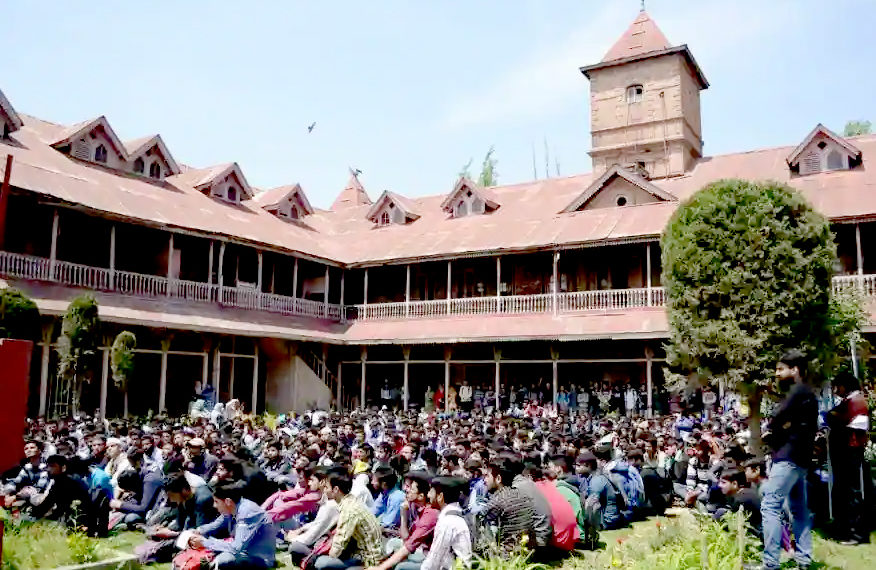 امر سنگھ کالج سرینگر میں میگا جاب فیئر کا انعقاد