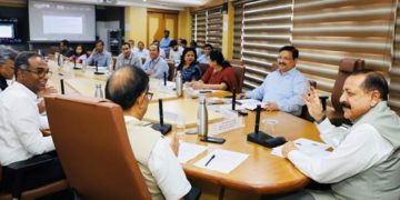 ڈاکٹر جتیندرسنگھ نے سائنس کی وزارتوں اورمحکموں کی اعلی سطح کی مشترکہ میٹنگ کی صدارت کی