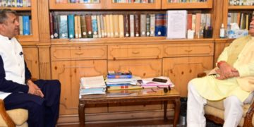 لیفٹیننٹ گورنر کیساتھ کئی وفود ہوئے ملاقی