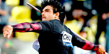 جیولن تھرو رینکنگ: نیرج چوپڑا1455پوائنٹس کے ساتھ سر فہرست