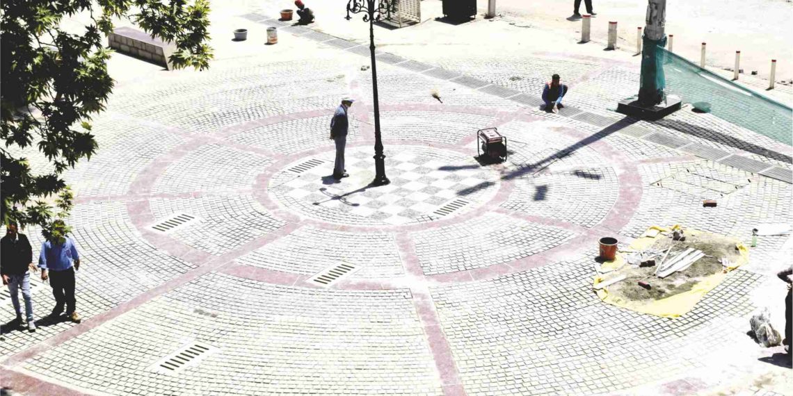 شہر سرینگر کا پولو ویو مارکیٹ تزین کاری کے بعد سیاحوں کا منتظر۔۔۔ساحل میر