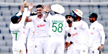 بنگلہ دیش نے افغانستان کو 546 رنز سے شکست دیدی اپنی سب سے بڑی ٹیسٹ جیت کا ریکارڈقائم کیا