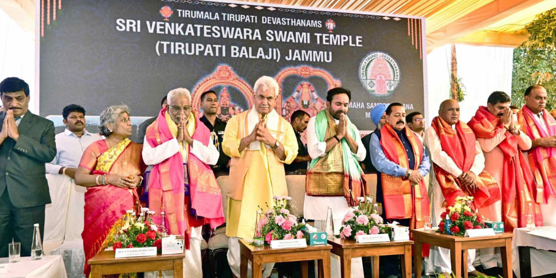 یہ جموں و کشمیر اور ملک کے سناتن سفر میں ایک تاریخی لمحہ ہے: ایل جی سنہا