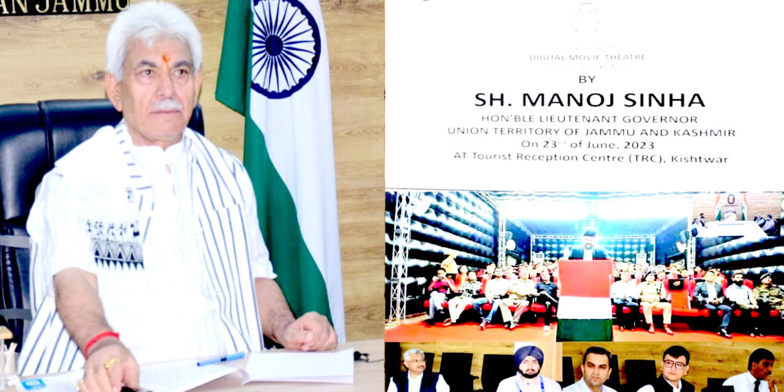 جموں و کشمیر امرت کال میں امن اور ترقی کے ایک نئے دور کا مشاہدہ کر رہا ہے: ایل جی سنہا