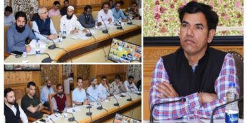 صوبائی کمشنر نے ڈل بستیوں کی ماحولیاتی ترقی کے منصوبوں کا لیا جائزہ