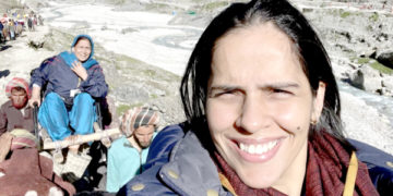 اولمپک میڈلسٹ سائنا نہوال نے شری امرناتھ جی یاترا کے لیے جموں و کشمیر کا دورہ کیا