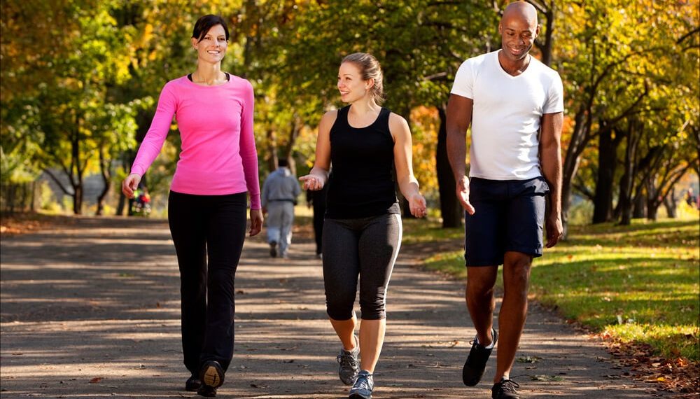 آؤٹ ڈور پیدل سفر کے صحت کے فوائد