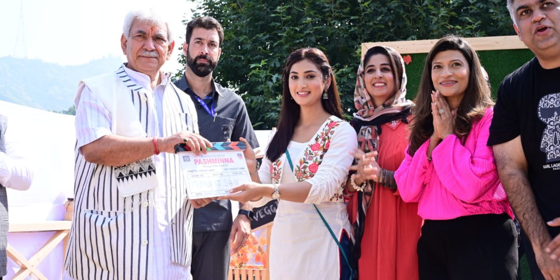 ٹی وی شو ’پشمینہ‘ کی شوٹنگ کا کیا افتتاح