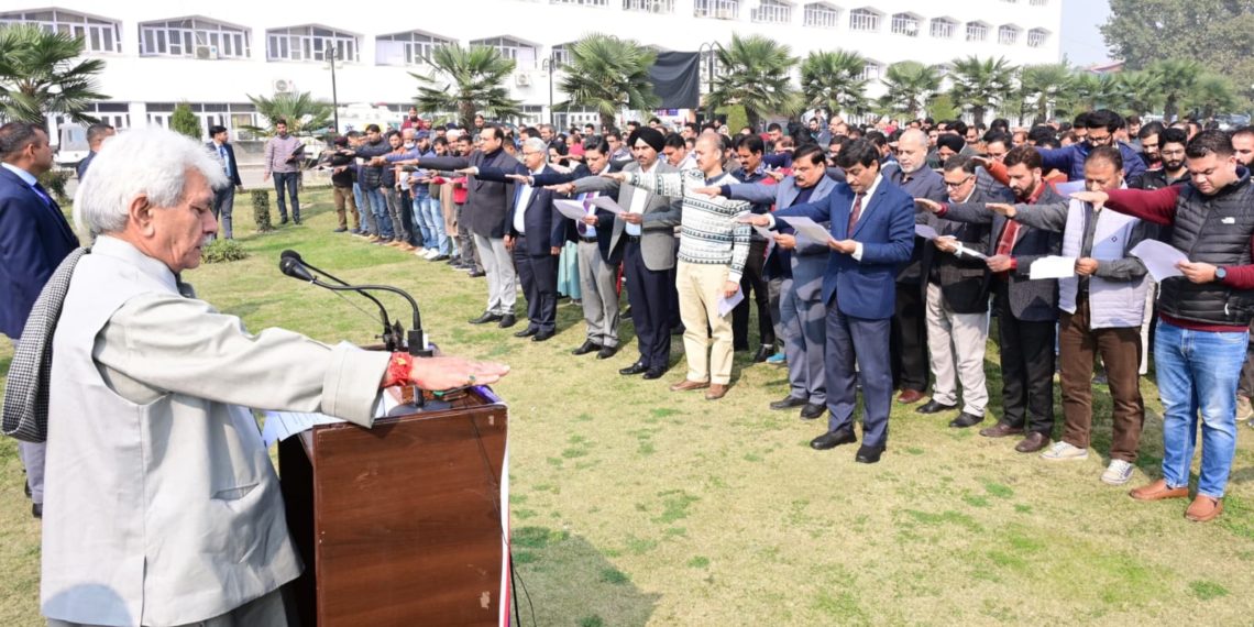 رشوت سے پاک جموں کشمیر ہمارا مشن:ایل جی