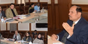 مشیر بھٹناگر کی صدارت میں اعلیٰ سطحی میٹنگ کا انعقاد