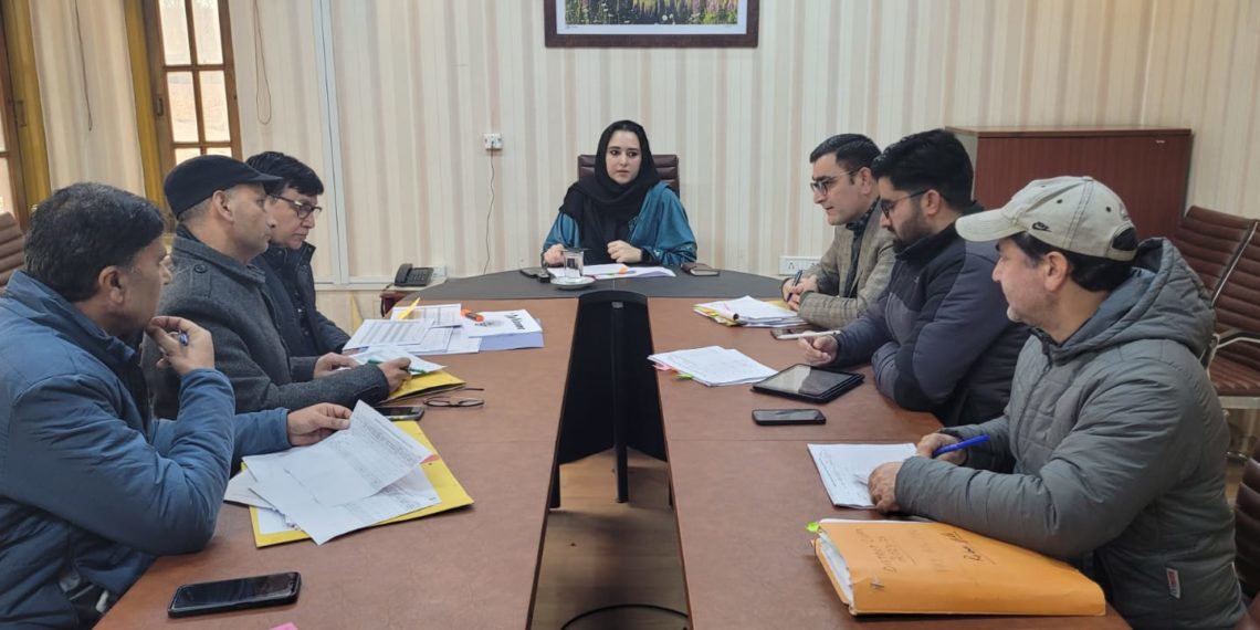 ضلع ترقیاتی کم شنر بارہمولہ نے 2023-24ء کیلئے کے پی ڈی سی ایل کے تحت منصوبوں کی پیش رفت کا جائزہ لیا