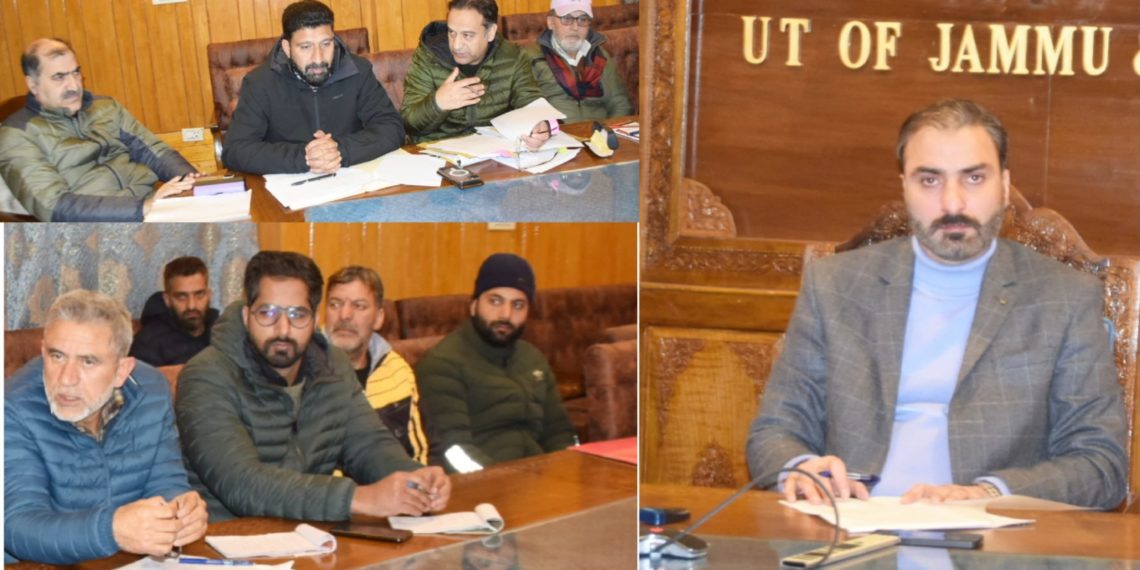 ضلع ترقیاتی کمشنر پلوامہ کا ضلع میں مقامات کی آثارِ قدیمہ کی بحالی کیلئے چارٹ کورس