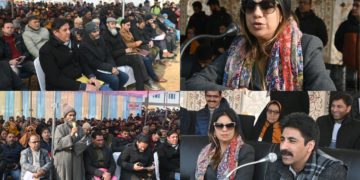 یشامد گل نے پولی تکنیک کالج لار کی پورہ میں میگا پبلک دربار کی صدارت کی