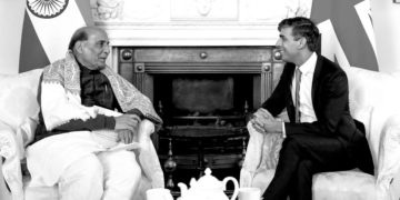 راجناتھ سنگھ نے وزیر اعظم رشی سنک کے ساتھ پرتپاک ملاقات کے بعد برطانیہ کا دورہ ختم کیا