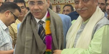 پروفیسر اشرف گنائی کو سکمز ڈائریکٹر کا عہدہ سنبھالنے پر اشتیاق بیگ کا والہانہ استقبال