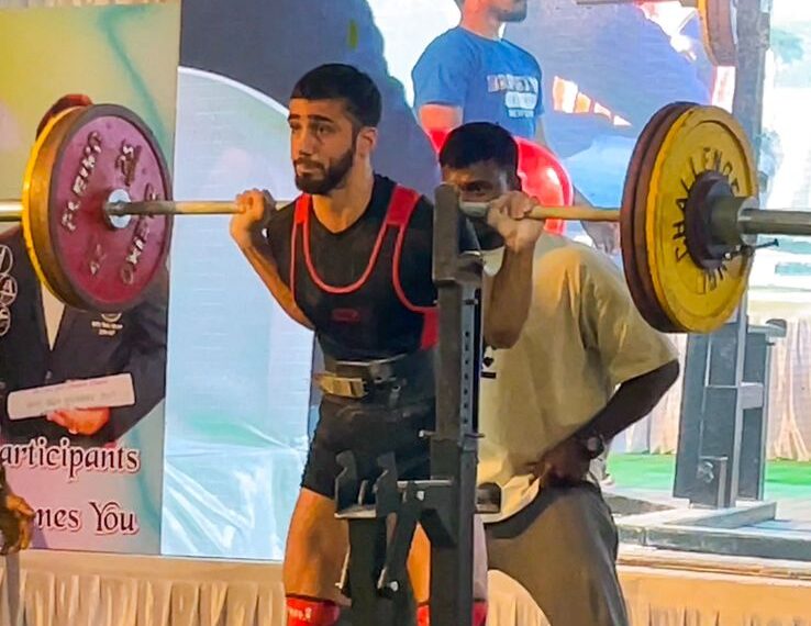 قومی سطح پر کشمیری کھلاڑی کا شاندار مظاہرہ،،انڈر19پاور لفٹنگ میں5واں مقام حاصل کیا