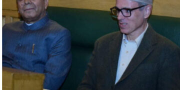 اسمبلی بجٹ اجلاس: وزیر اعلیٰ عمر عبداللہ اور اسپیکر عبدالرحیم راتھر کے درمیان ملاقات