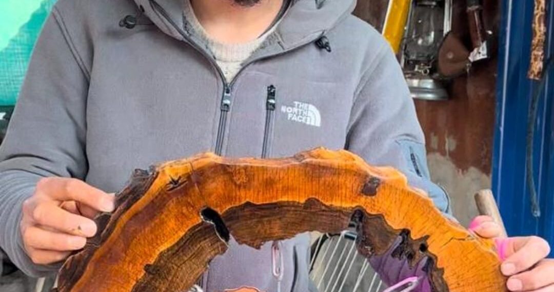 کوڑے کرکٹ کو دلکش فن میں تبدیل کرنے والا انجینئر مدثر رشید