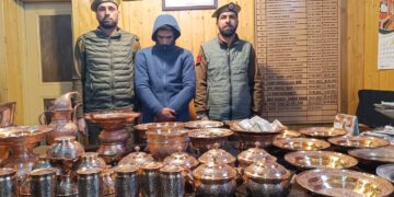 چوری کا معمہ حل، ملزم مسروقہ مال سمیت گرفتار:پولیس