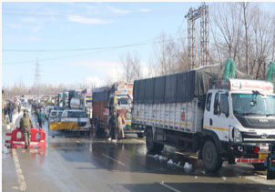 سری نگر جموں قومی شاہراہ کھلی، مغل روڈ، لیہہ شاہراہ، سنتھن روڈ بند