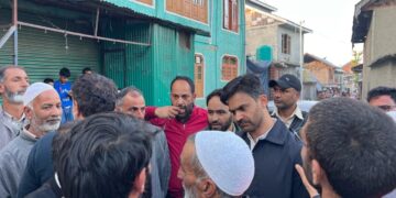 ممبراسمبلی پلوامہ وحیدالرحمان پرہ کی جانب سے عوامی رابطہ مہم جاری