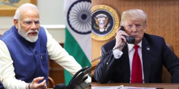 امریکہ ایران جنگ بندی کے بعد پہلی بار,وزیر اعظم مودی کا امریکی صدر ڈونلڈ ٹرمپ کو ٹیلی فون