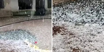 شوپیان ،ترال اور سوپور میں ژالہ باری سے تباہی،درجنوں دیہات میںسیب کے باغات اور سبزی کو بھاری نقصان