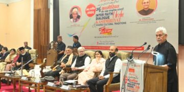 ایس کے آئی سی سی میں بین المذاہب مکالمہ،ہندوستان میں تمام مذاہب کو پنپنے کی اجازت : ایل جی