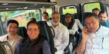 نیشنل کانفرنس پکنک پر،داچھی گام میں بیٹھک،وزیر اعلیٰ،ساتھی وزرا اور ایم ایل ایز کی شرکت