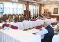 لیفٹیننٹ گورنر کی سینئر افسران کے ساتھ اعلیٰ سطحی میٹنگ، لاجسٹک اور حفاظتی اِنتظامات کا جامع جائزہ
