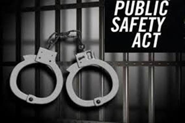 ملی ٹینٹوں کا ساتھی اور منشیات فروس پی ایس اے کے تحت گرفتار، مقدمہ درج